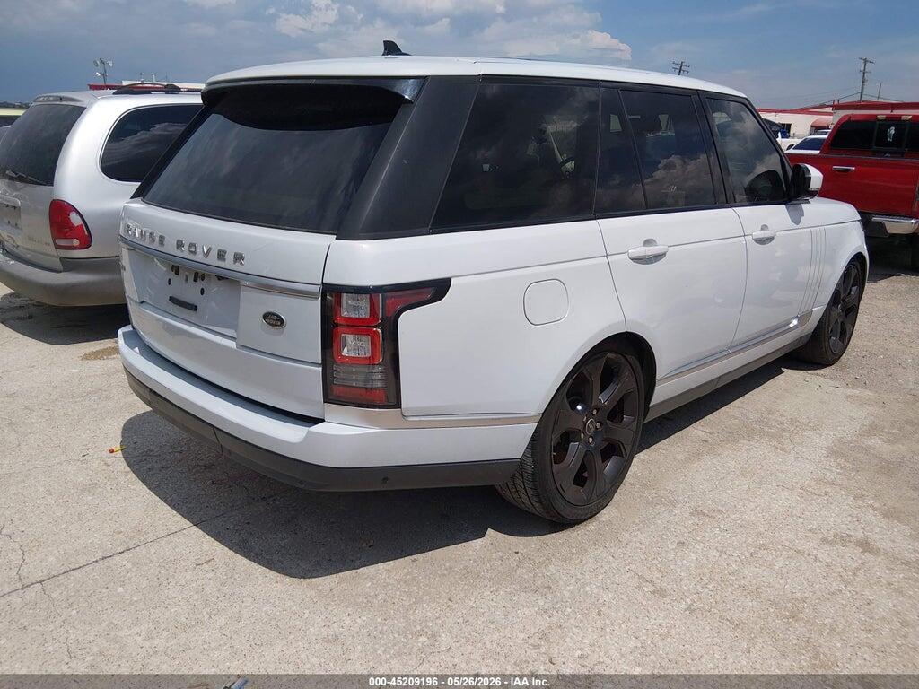 SALGS2KF9GA258410 2016 LAND ROVER RANGE ROVER photo no. 4