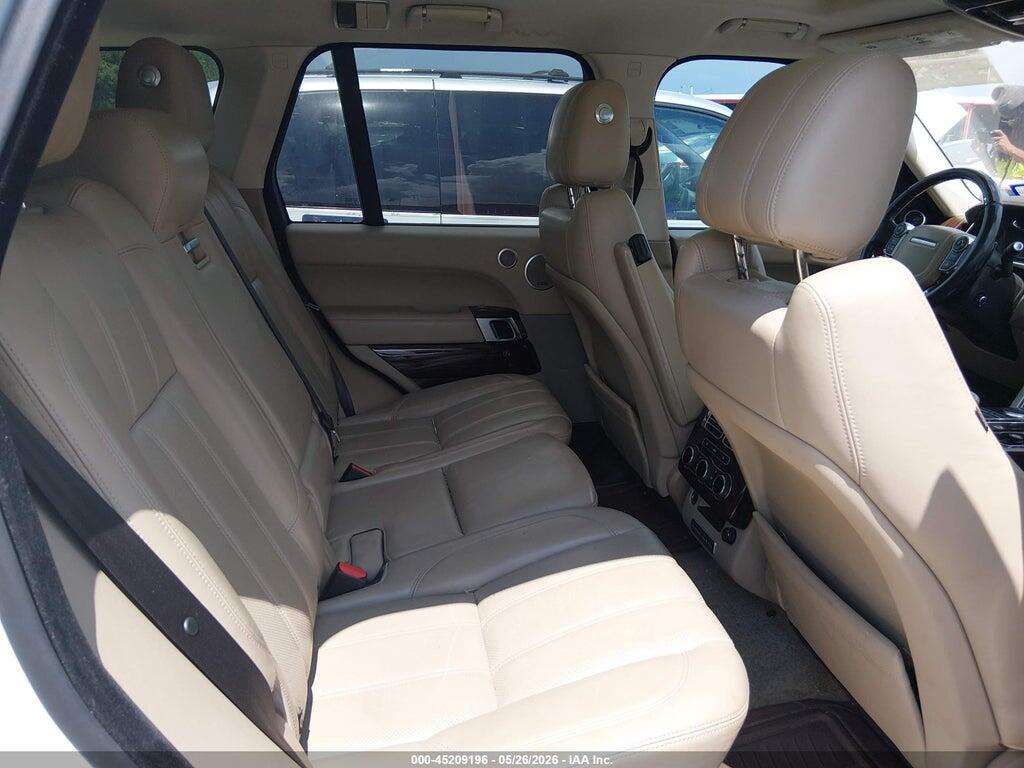 SALGS2KF9GA258410 2016 LAND ROVER RANGE ROVER photo no. 8