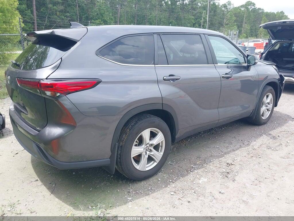 5TDKDRAH0PS524696 2023 TOYOTA HIGHLANDER photo no. 4