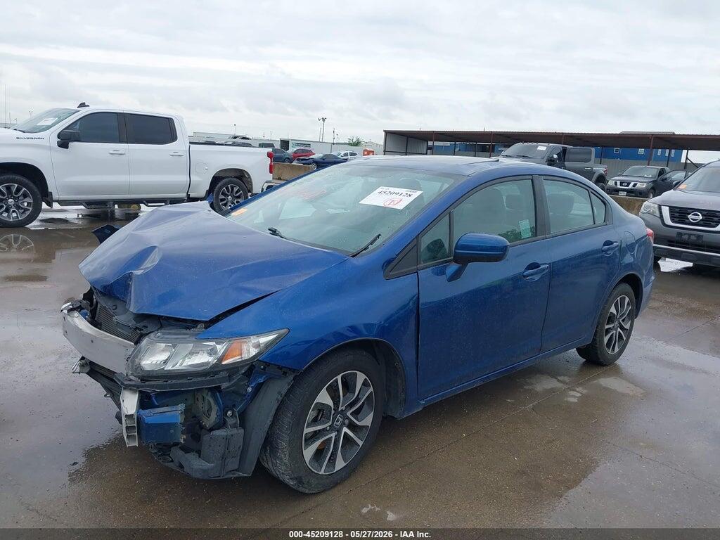 19XFB2F80FE251145 2015 HONDA CIVIC photo no. 2