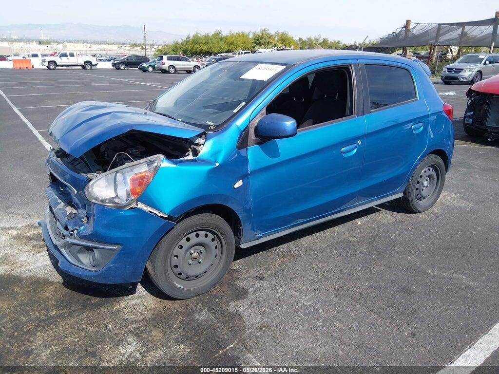 ML32A3HJ4KH003107 2019 MITSUBISHI MIRAGE photo no. 2