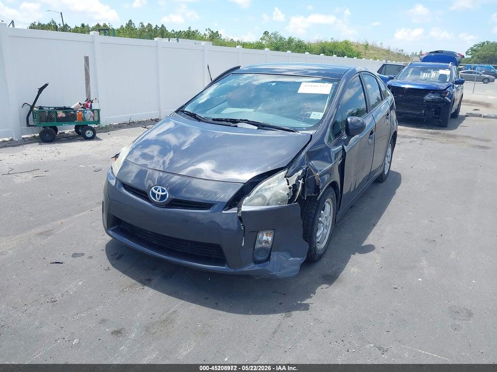 JTDKN3DU3B5340709 2011 TOYOTA PRIUS photo no. 2