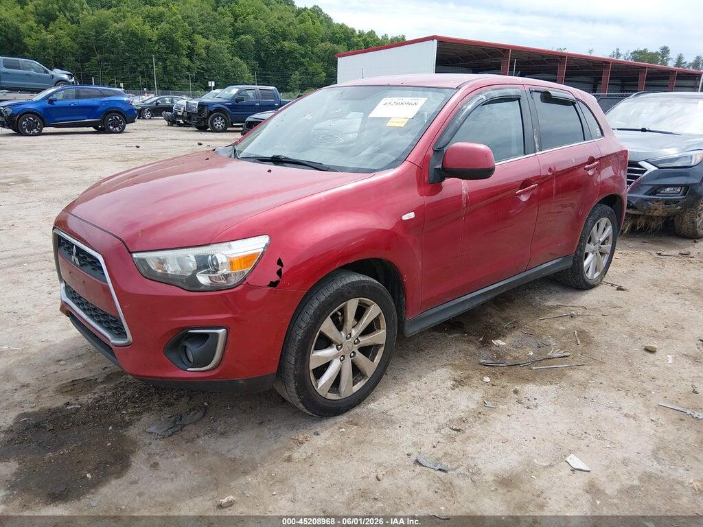 4A4AR4AU9EE019085 2014 MITSUBISHI OUTLANDER SPORT photo no. 2