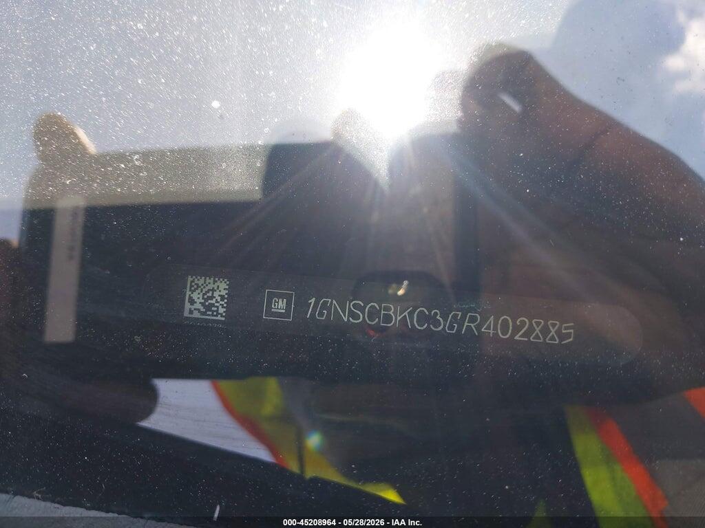 1GNSCBKC3GR402885 2016 CHEVROLET TAHOE photo no. 9