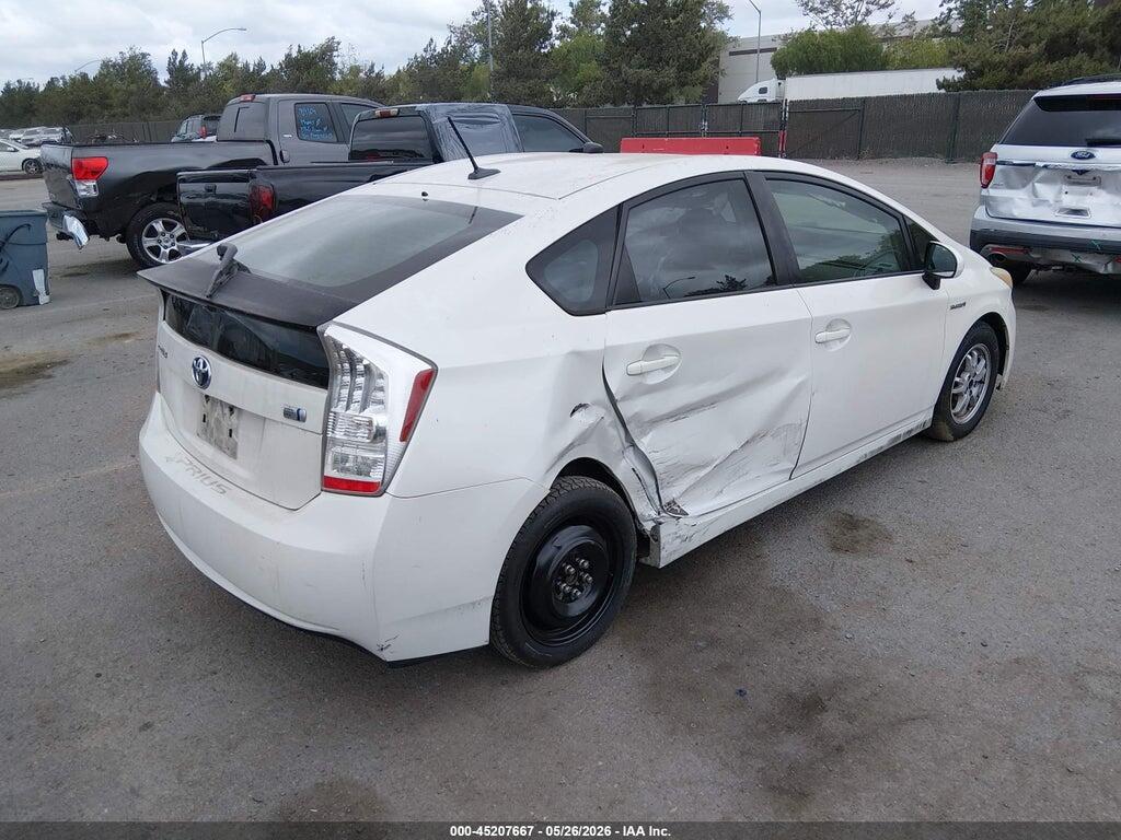 JTDKN3DU8B0303491 2011 TOYOTA PRIUS photo no. 4