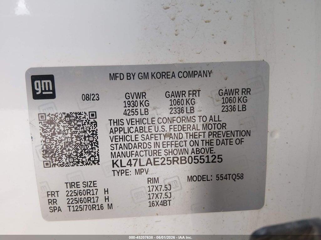 KL47LAE25RB055125 2024 BUICK ENVISTA photo no. 9