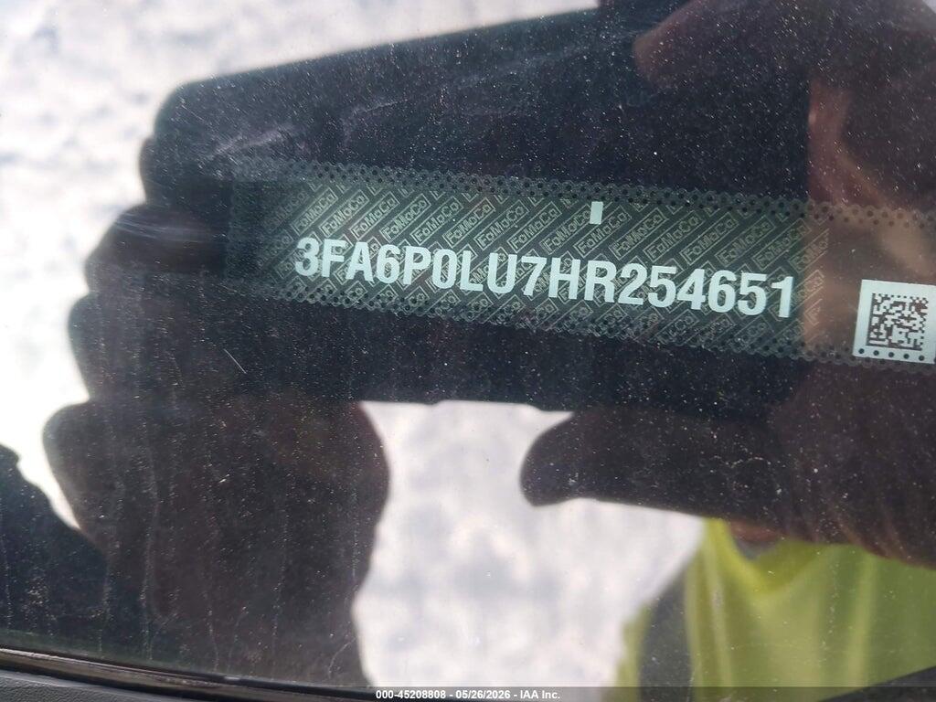 3FA6P0LU7HR254651 2017 FORD FUSION HYBRID photo no. 9