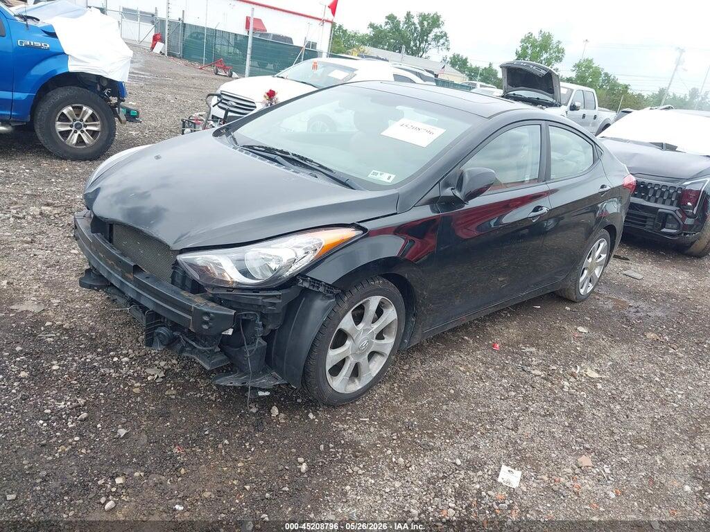 KMHDH4AE2BU099018 2011 HYUNDAI ELANTRA photo no. 2