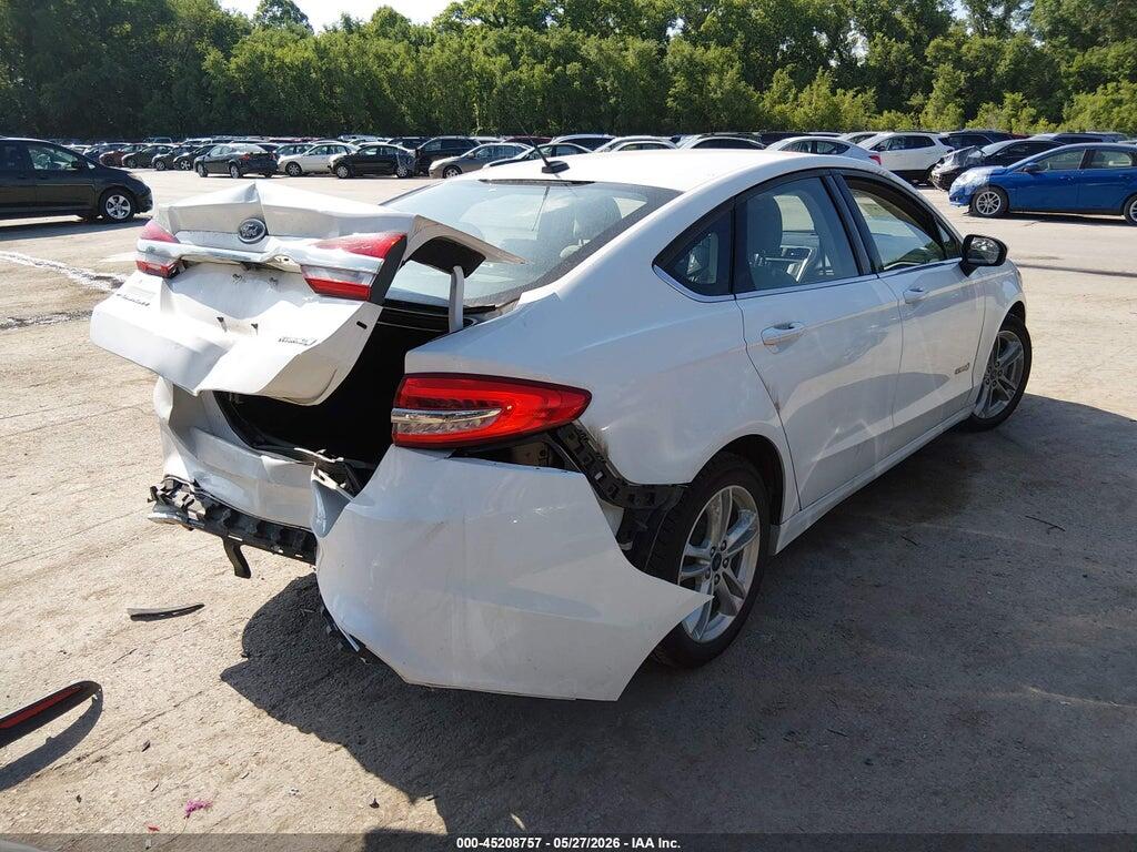 3FA6P0UU7JR122607 2018 FORD FUSION HYBRID photo no. 4