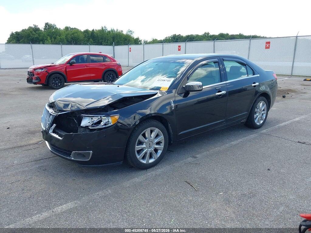 3LNHL2GC0AR659862 2010 LINCOLN MKZ photo no. 2