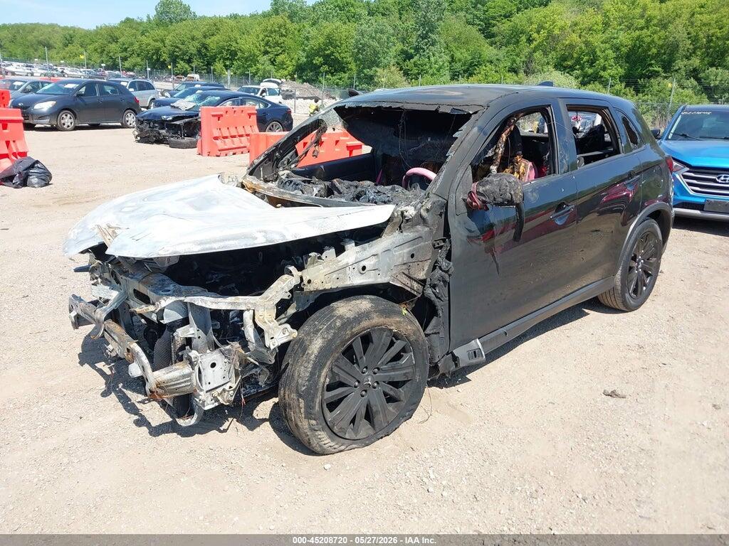 JA4ARUAUXNU013285 2022 MITSUBISHI OUTLANDER SPORT photo no. 2
