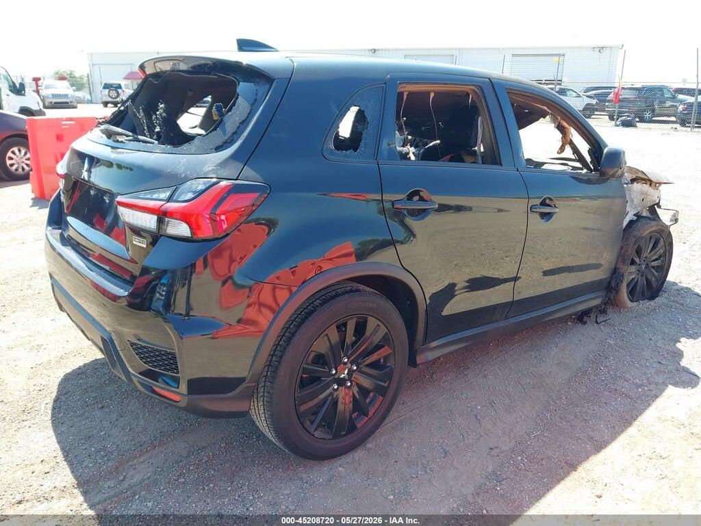 JA4ARUAUXNU013285 2022 MITSUBISHI OUTLANDER SPORT photo no. 4
