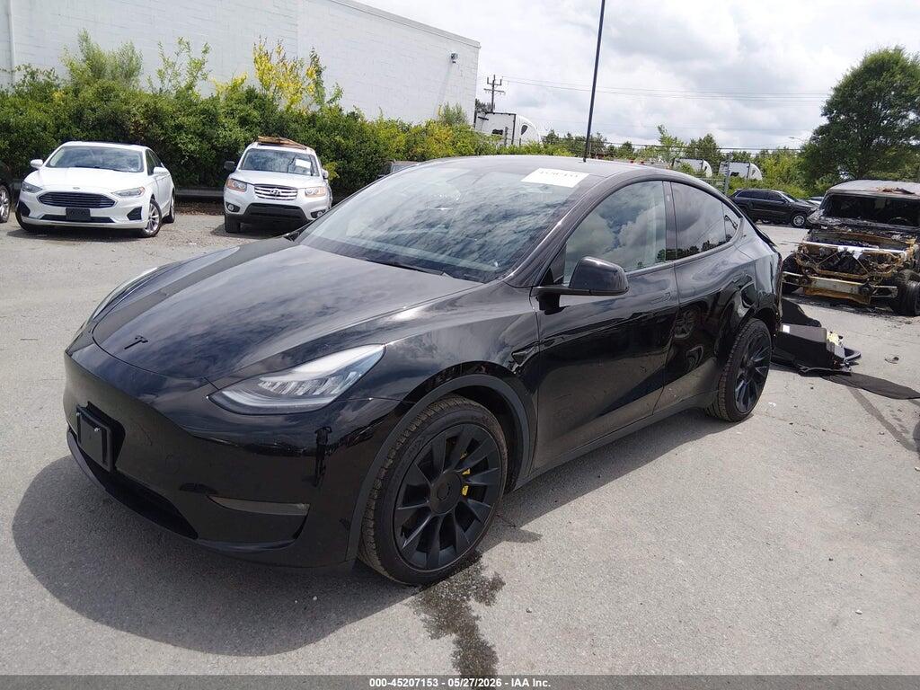 5YJYGDEEXMF139036 2021 TESLA MODEL Y photo no. 2
