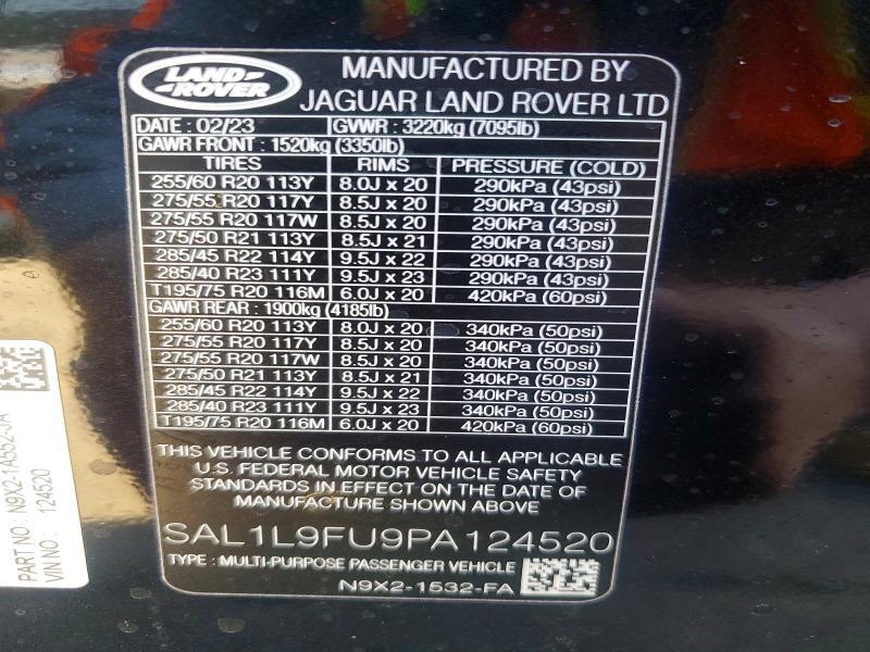 2023 LAND ROVER RANGE ROVER SPORT DYNAMIC SE — Фото 13 из 13