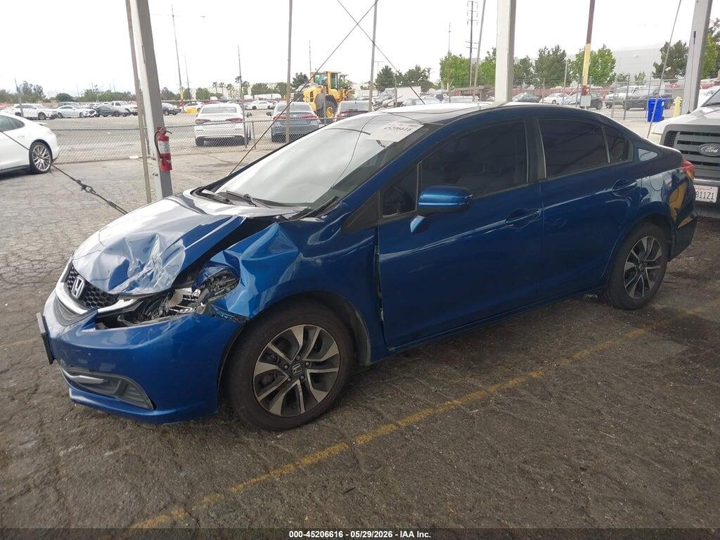 2HGFB2F82EH537048 2014 HONDA CIVIC photo no. 2