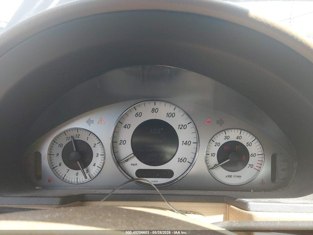 WDBUF56X59B418796 2009 MERCEDES-BENZ E 350 photo no. 7