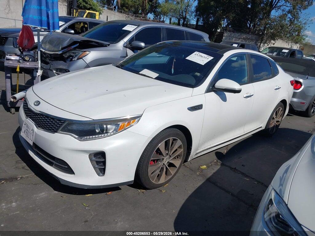5XXGV4L27GG052092 2016 KIA OPTIMA photo no. 2
