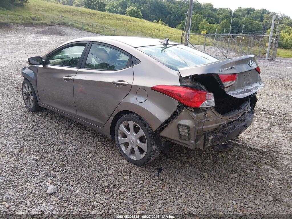 5NPDH4AE0CH110985 2012 HYUNDAI ELANTRA photo no. 3
