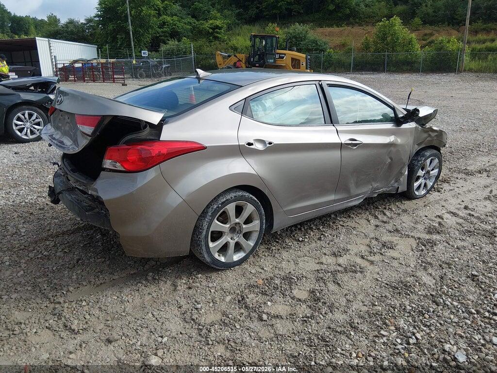 5NPDH4AE0CH110985 2012 HYUNDAI ELANTRA photo no. 4