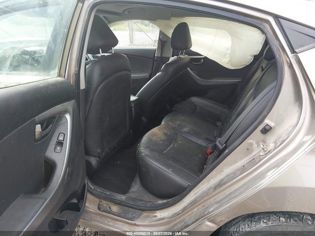 5NPDH4AE0CH110985 2012 HYUNDAI ELANTRA photo no. 8
