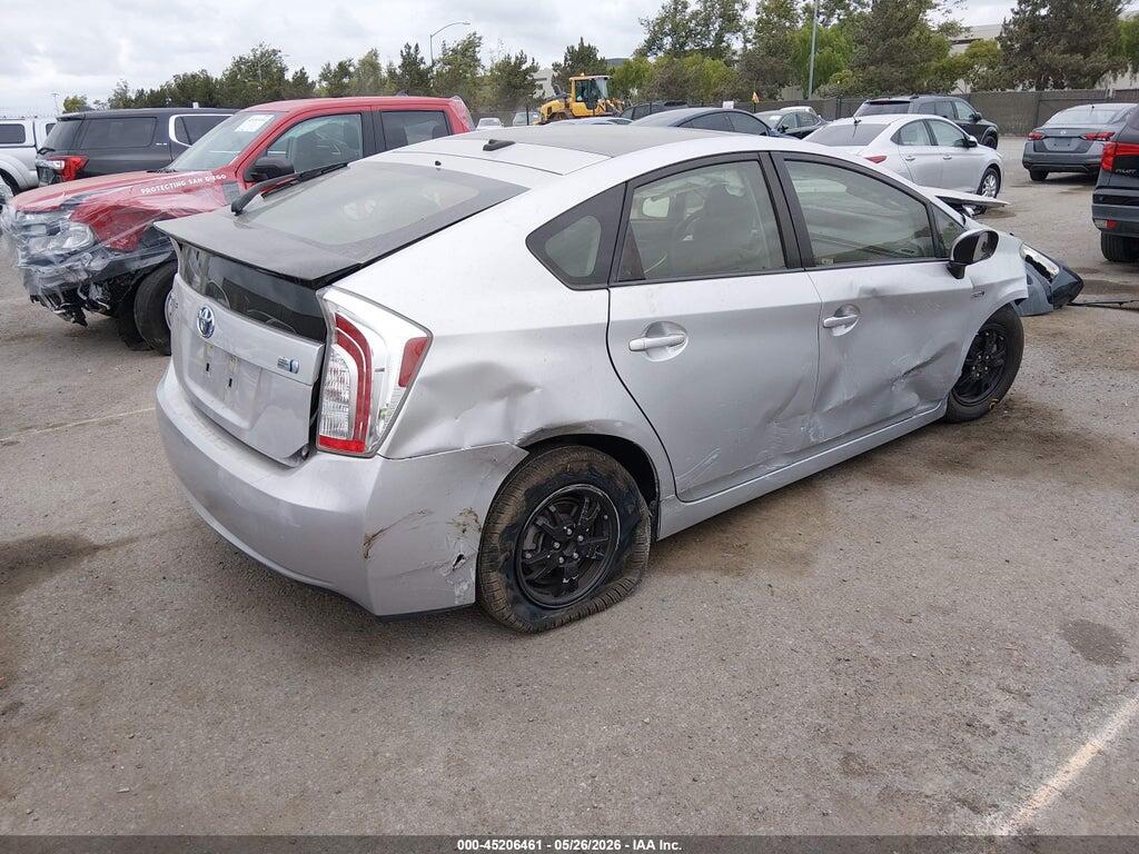 JTDKN3DU4F1883547 2015 TOYOTA PRIUS photo no. 4