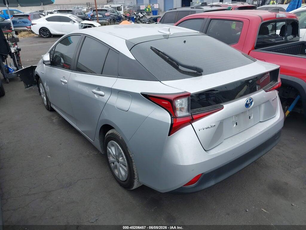 JTDKARFU7L3103469 2020 TOYOTA PRIUS photo no. 3