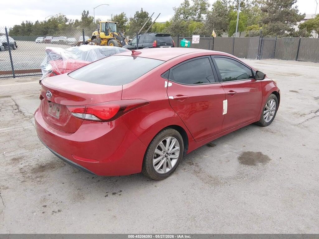 KMHDH4AE6GU601410 2016 HYUNDAI ELANTRA photo no. 4