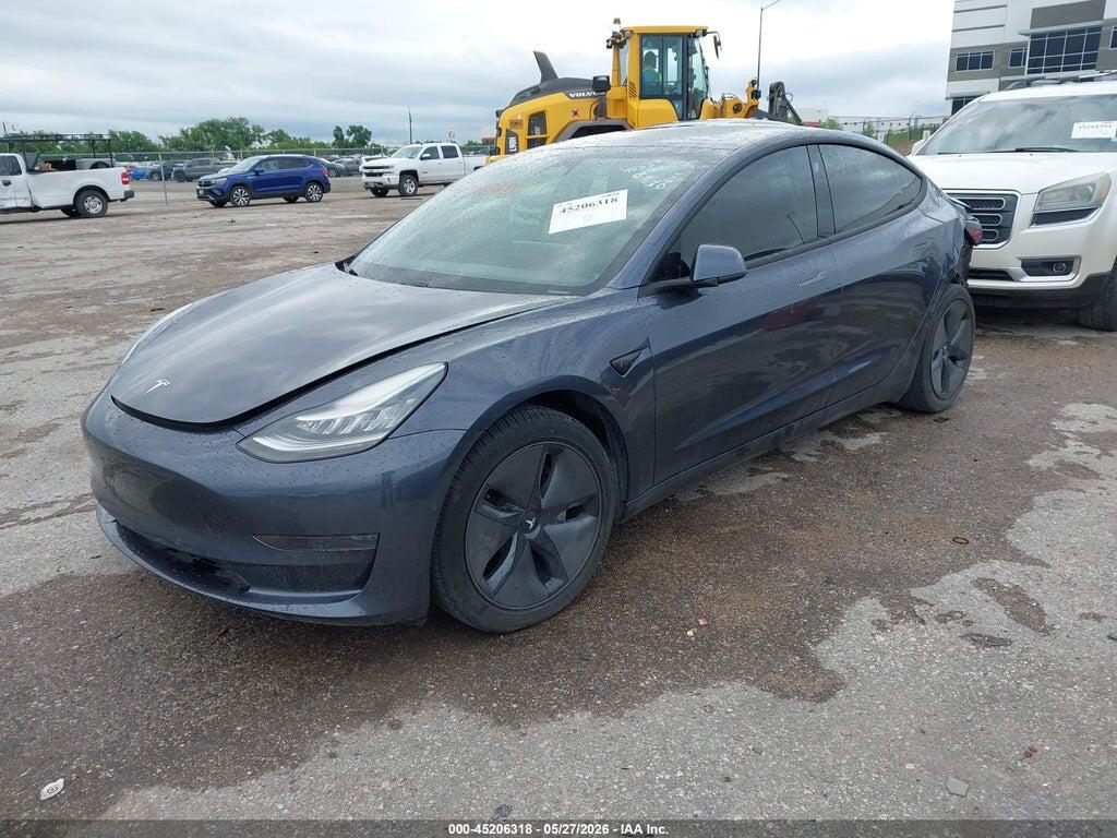 5YJ3E1EA3LF745529 2020 TESLA MODEL 3 photo no. 2