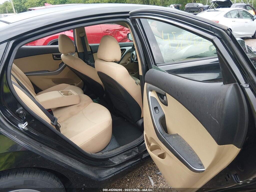 5NPDH4AE3DH270151 2013 HYUNDAI ELANTRA photo no. 8