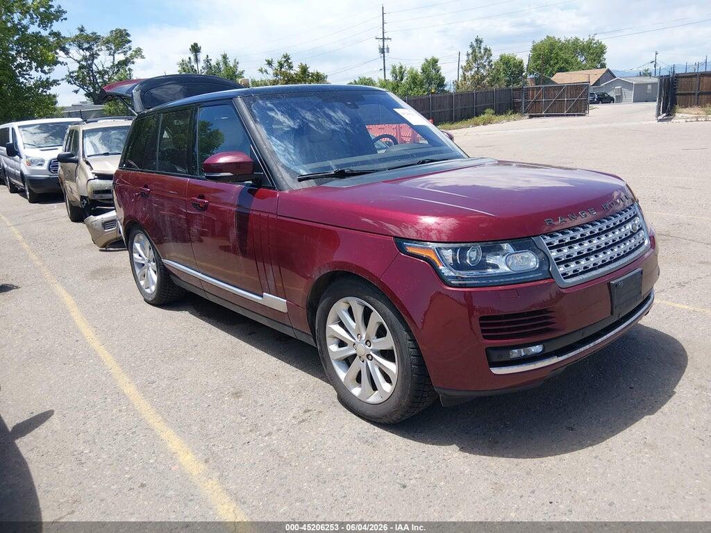 SALGS2VF0GA282039 2016 LAND ROVER RANGE ROVER photo no. 1