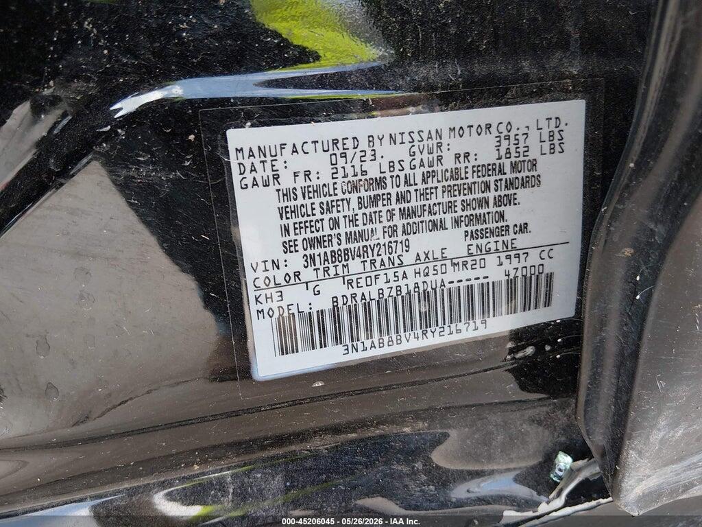 3N1AB8BV4RY216719 2024 NISSAN SENTRA photo no. 9