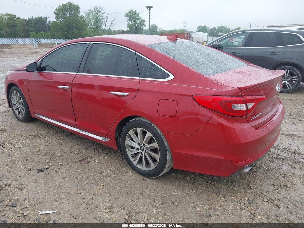 5NPE34AF2HH581751 2017 HYUNDAI SONATA photo no. 3