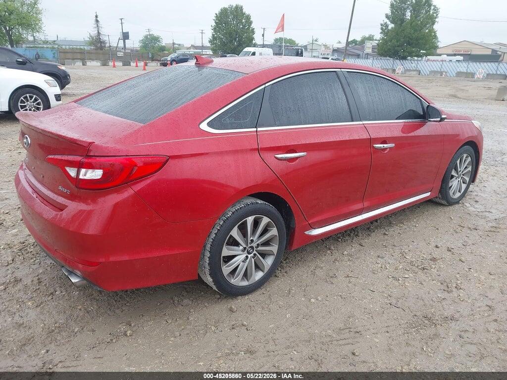 5NPE34AF2HH581751 2017 HYUNDAI SONATA photo no. 4