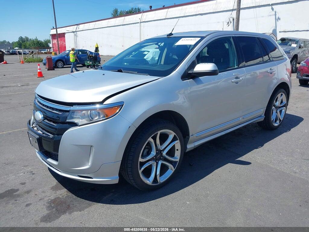 2FMDK4AK8DBA65360 2013 FORD EDGE photo no. 2