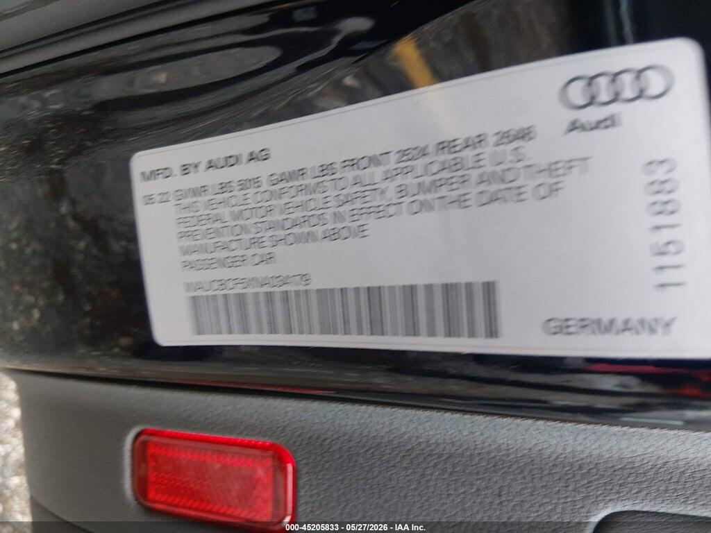 WAUCBCF5XNA034179 2022 AUDI A5 SPORTBACK photo no. 9