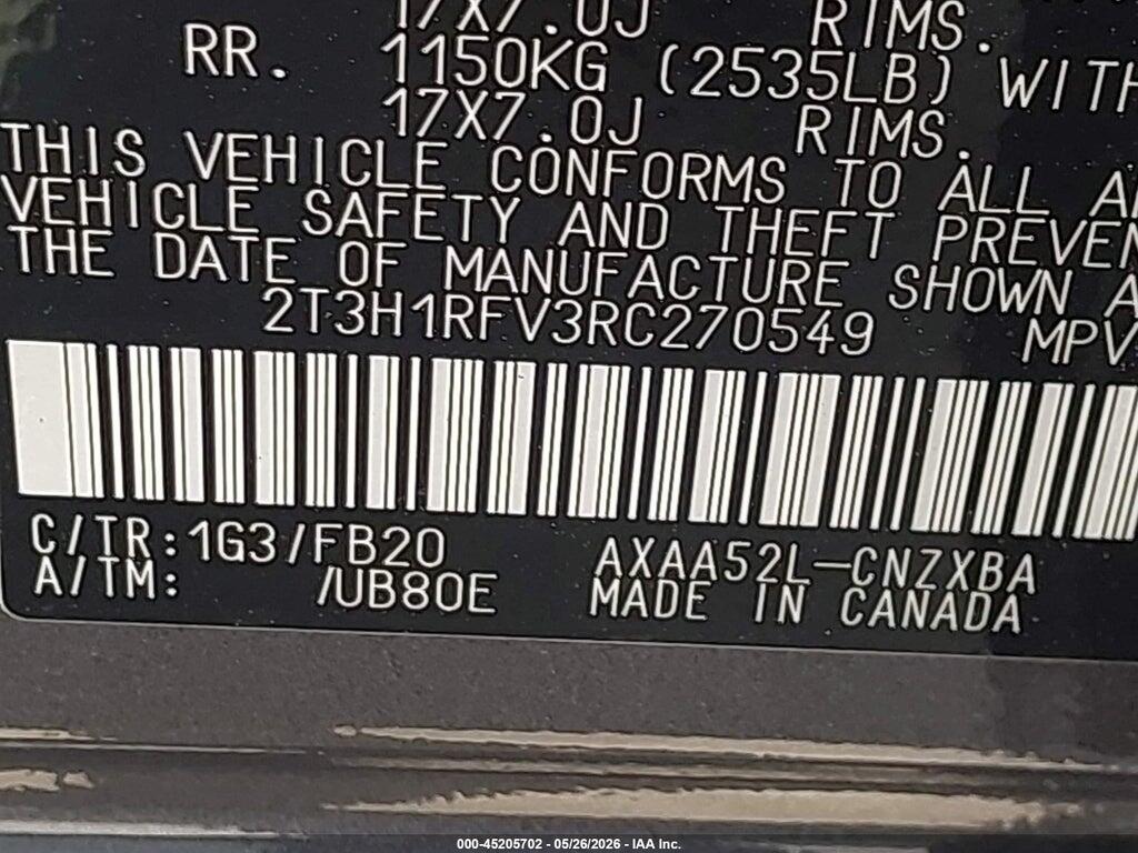 2T3H1RFV3RC270549 2024 TOYOTA RAV4 photo no. 9