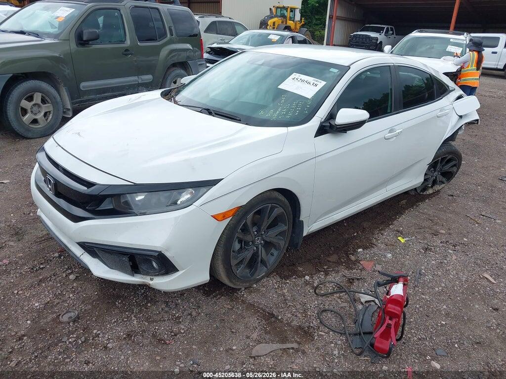 2HGFC2F81KH511291 2019 HONDA CIVIC photo no. 2