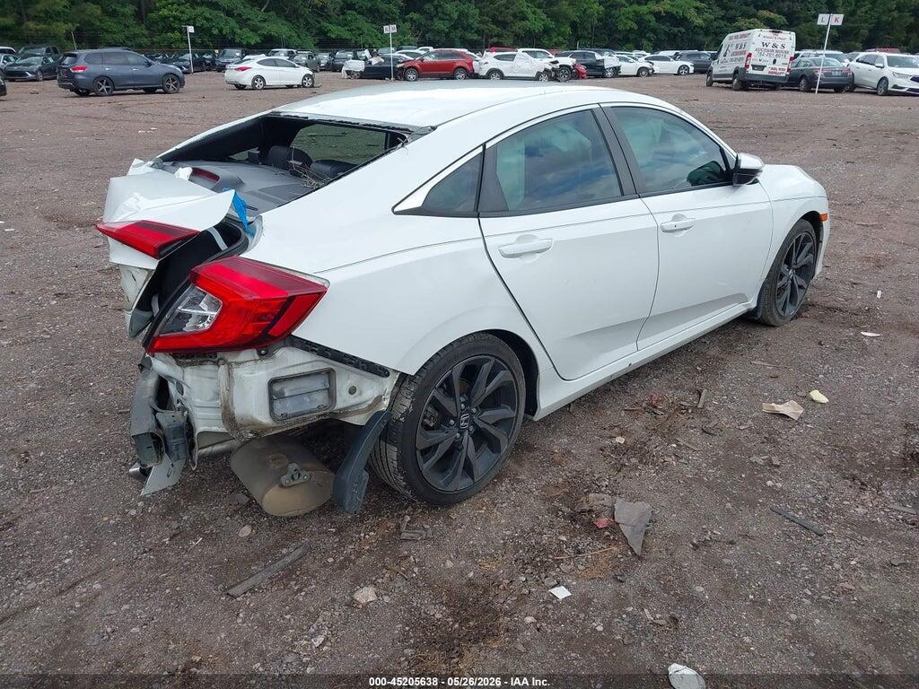 2HGFC2F81KH511291 2019 HONDA CIVIC photo no. 4