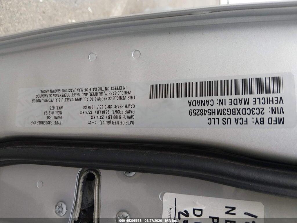 2C3CDXBG3MH548259 2021 DODGE CHARGER photo no. 9