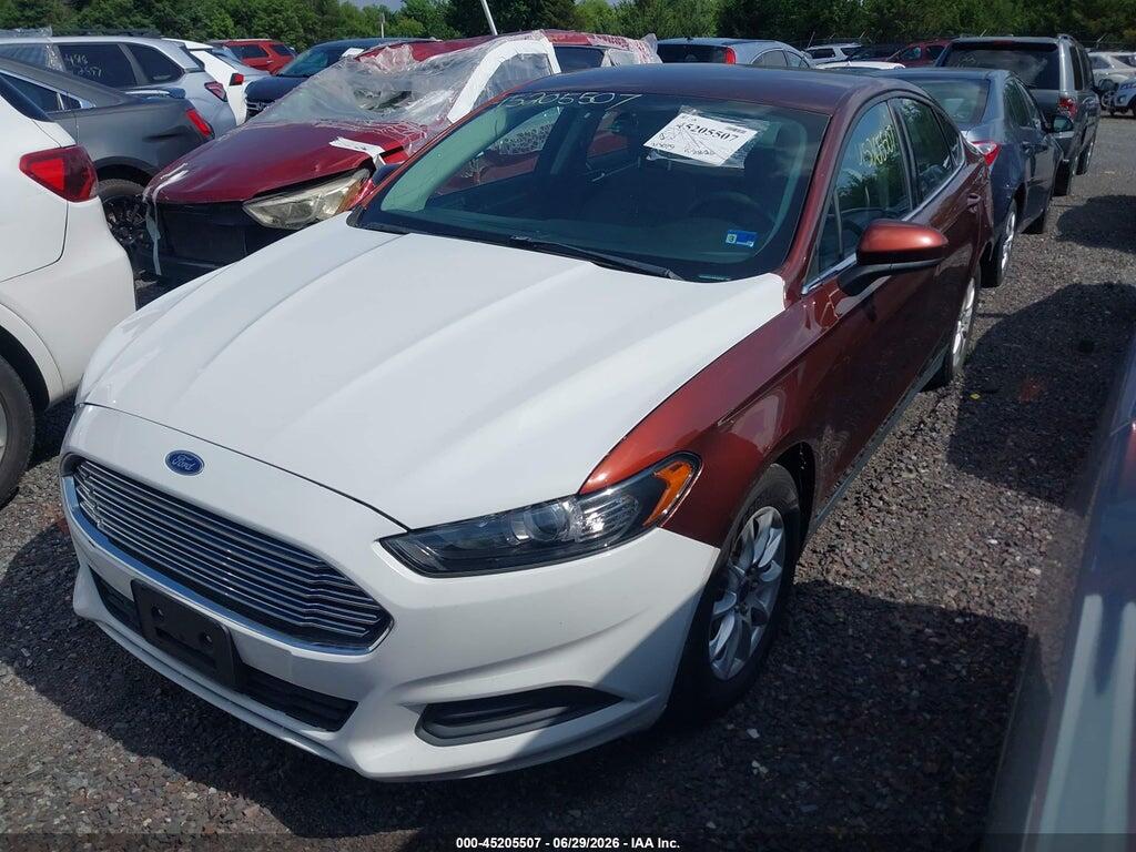 3FA6P0G71GR288250 2016 FORD FUSION photo no. 2