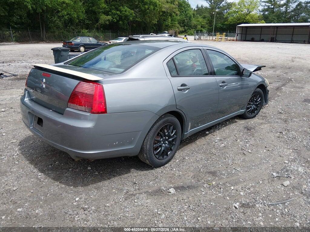 4A3AB36F77E021417 2007 MITSUBISHI GALANT photo no. 4