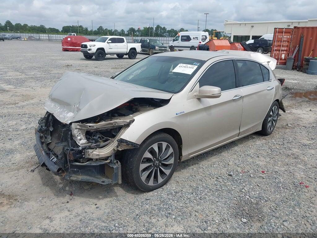 1HGCR6F30FA004254 2015 HONDA ACCORD HYBRID photo no. 2