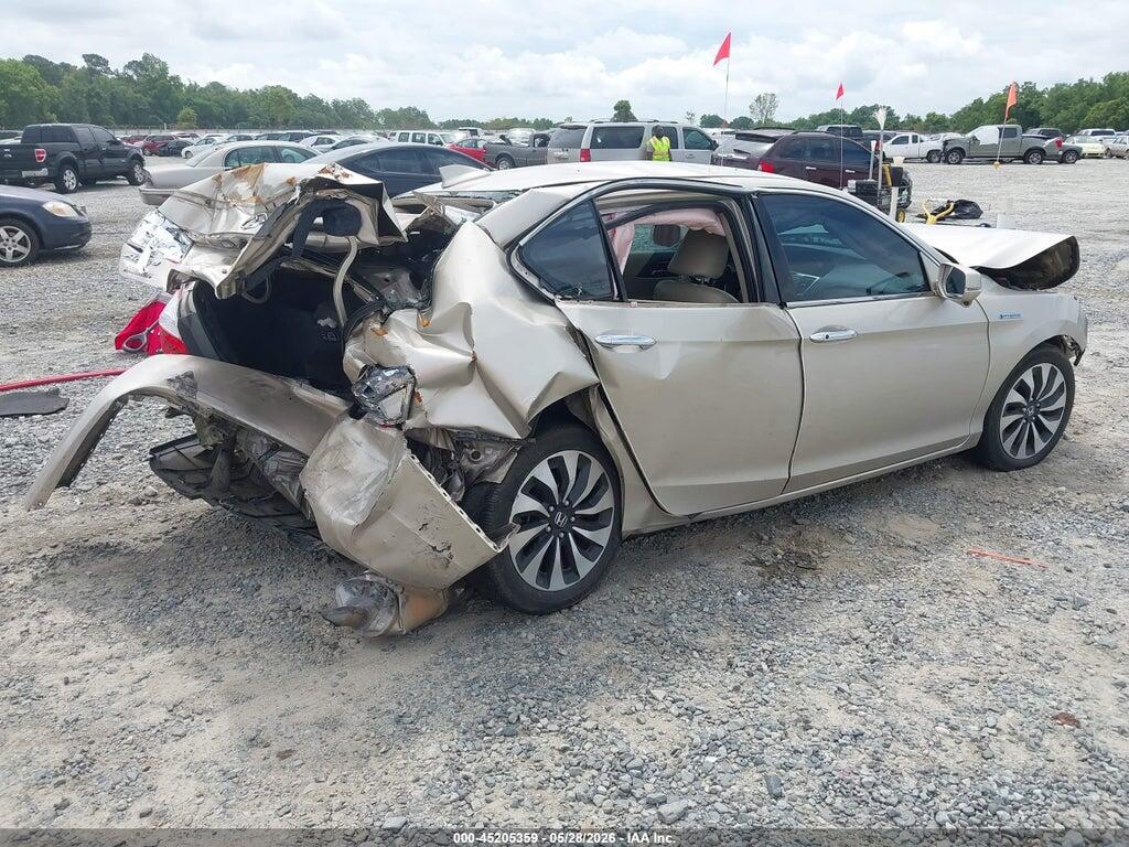 1HGCR6F30FA004254 2015 HONDA ACCORD HYBRID photo no. 4