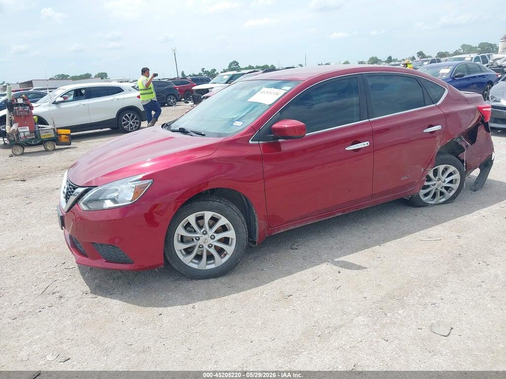 3N1AB7AP4KY418950 2019 NISSAN SENTRA photo no. 2