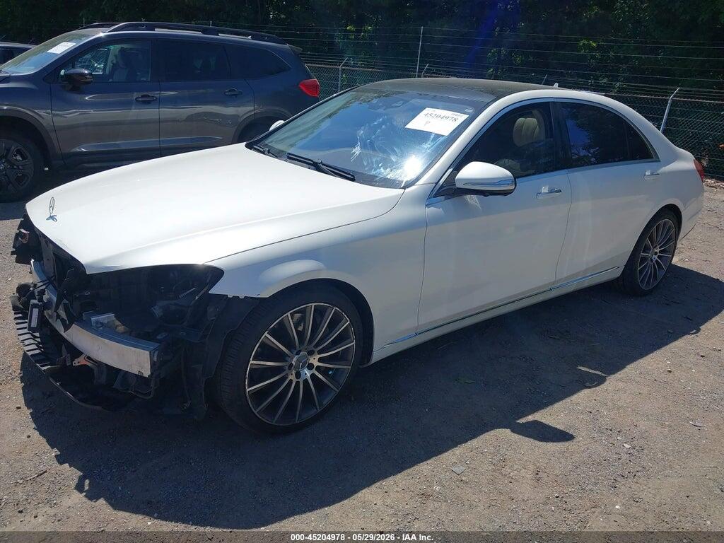 WDDUG8FB3FA158071 2015 MERCEDES-BENZ S 550 photo no. 2