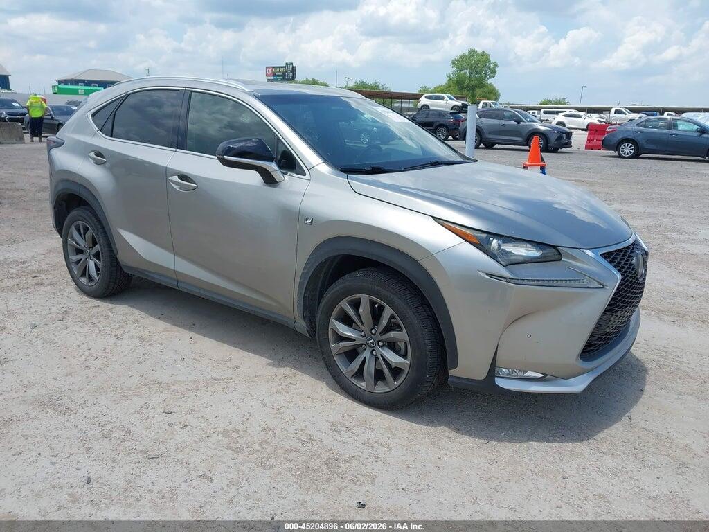 JTJBARBZ7G2066109 2016 LEXUS NX 200T photo no. 1