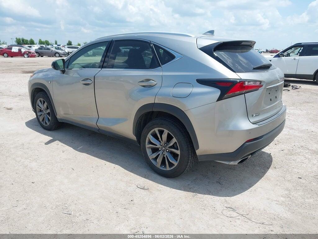 JTJBARBZ7G2066109 2016 LEXUS NX 200T photo no. 3