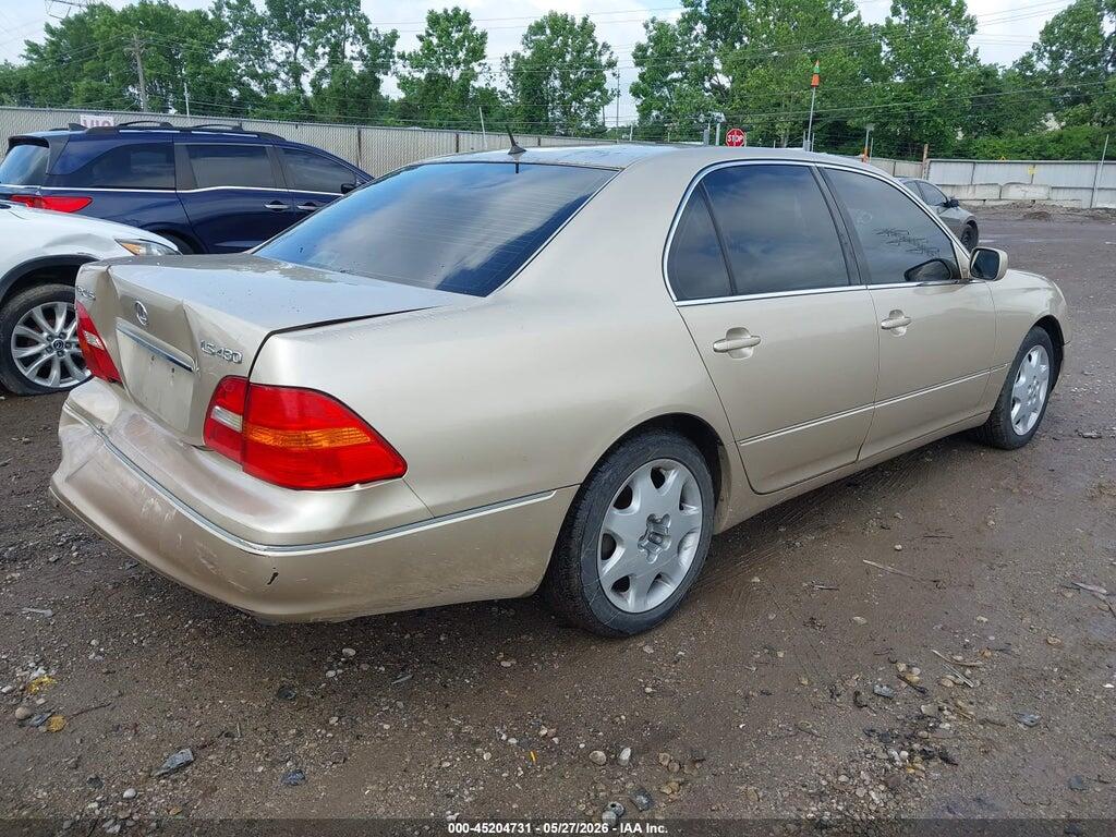 JTHBN30F120084251 2002 LEXUS LS 430 photo no. 4