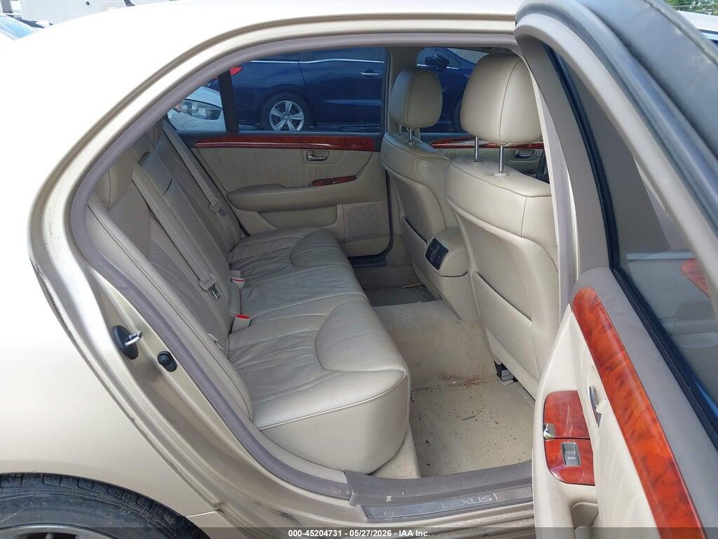 JTHBN30F120084251 2002 LEXUS LS 430 photo no. 8