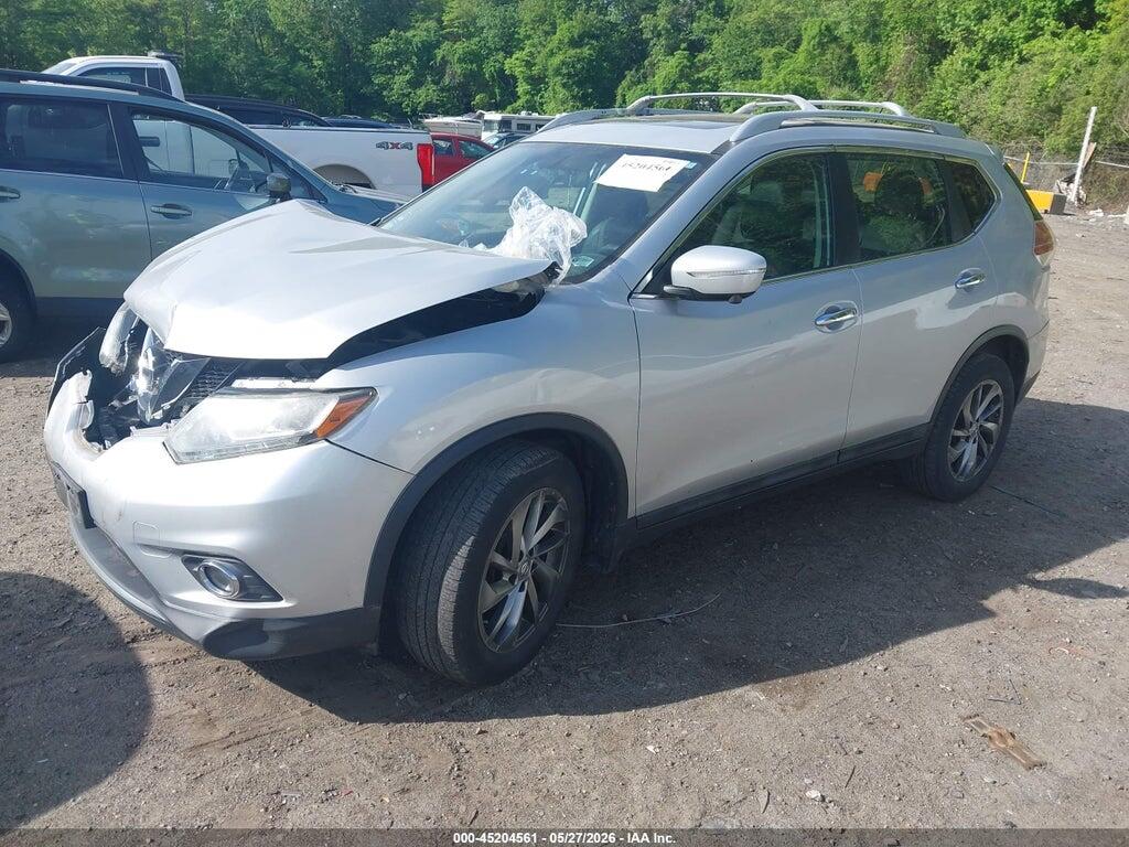 5N1AT2MV6FC860193 2015 NISSAN ROGUE photo no. 2